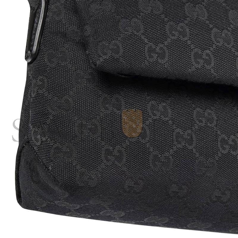 GUCCI SMALL GG CROSSBODY BAG WITH WEB 821617 (19*15*7cm)